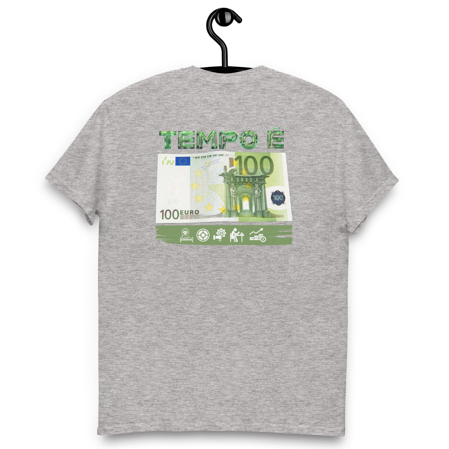 T-Shirt Clássica Masculina (Trás)